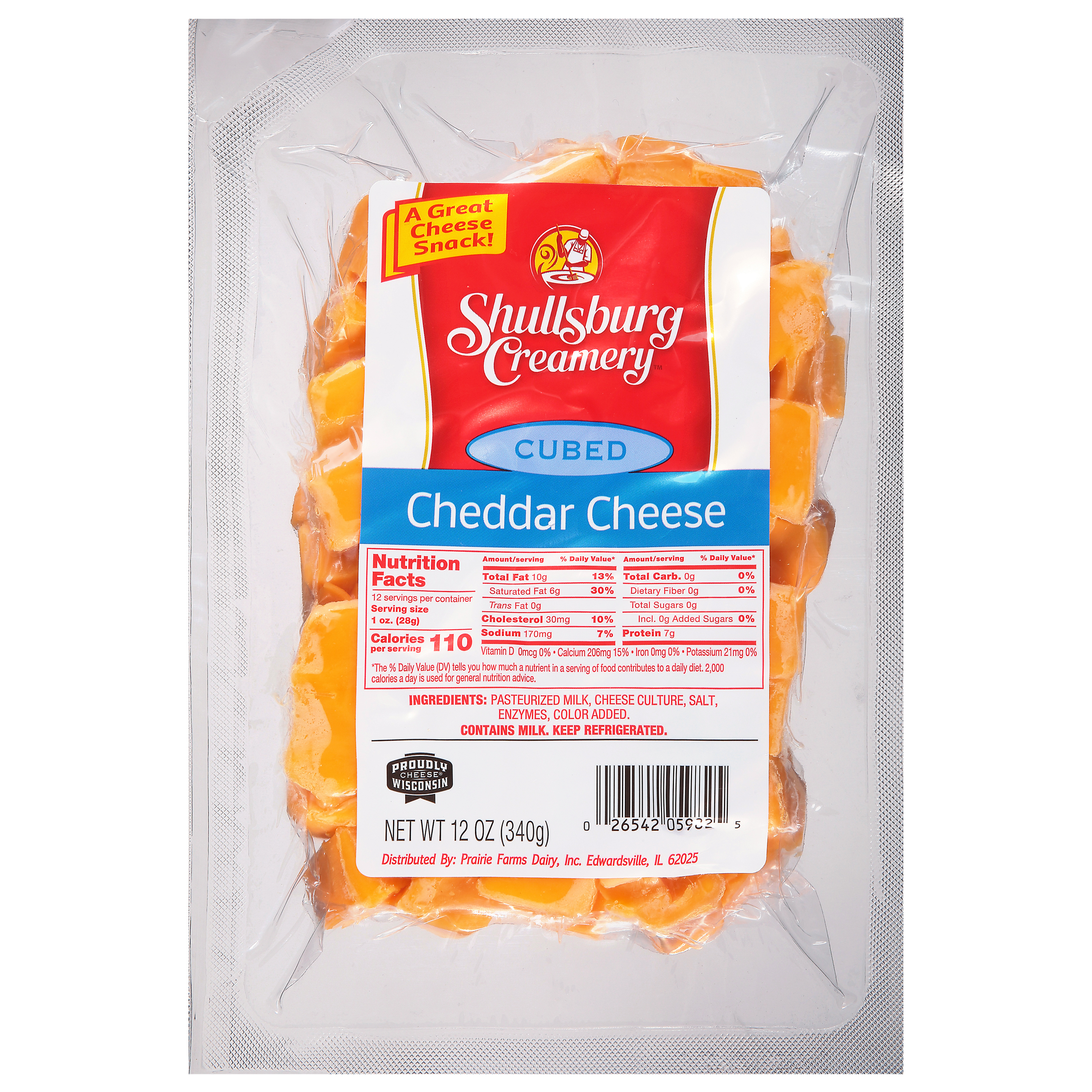 Mild Cheddar Cubes