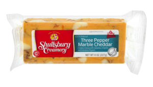 3 pepper marble cheddar 8oz