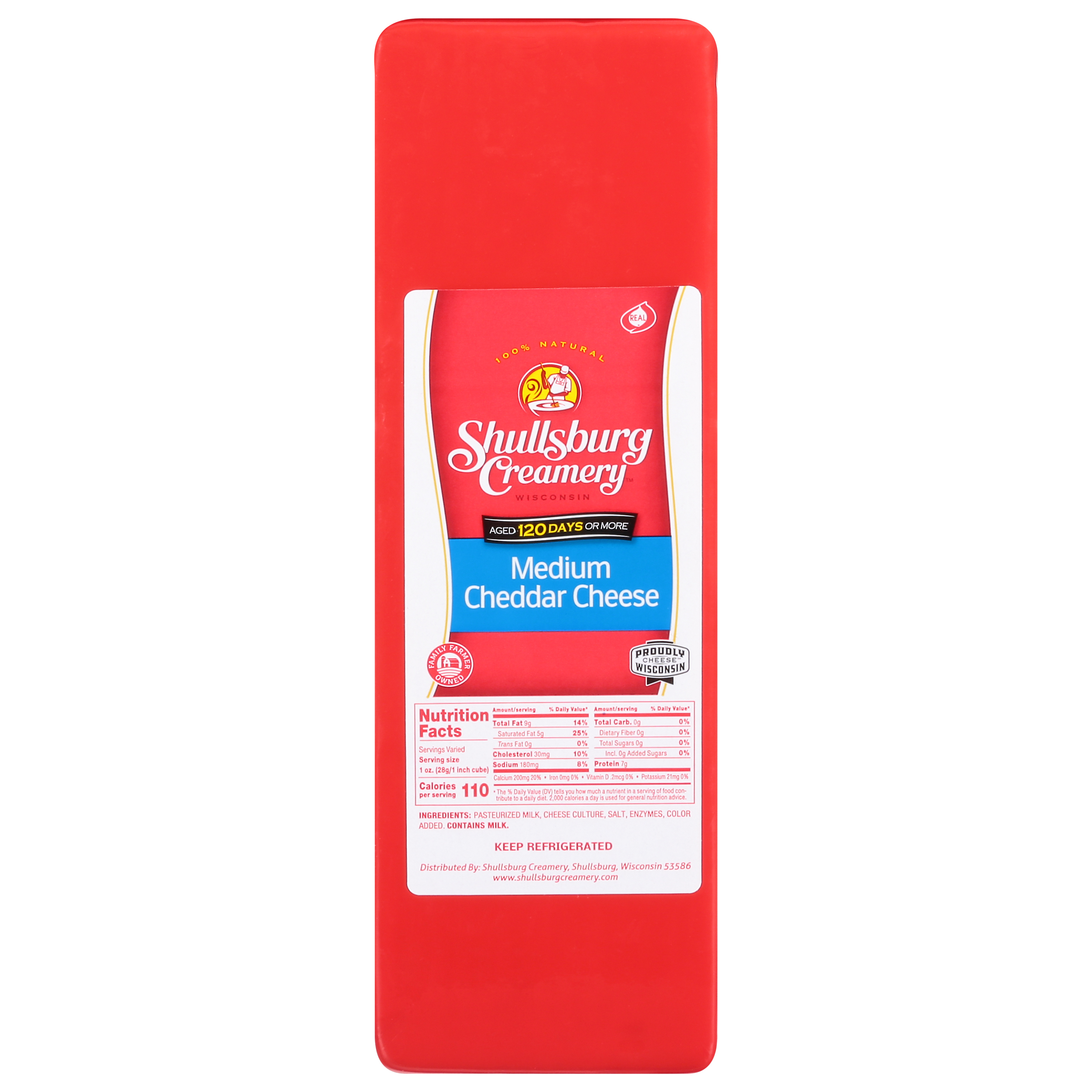 Medium Aged Cheddar (Whole Loaf)